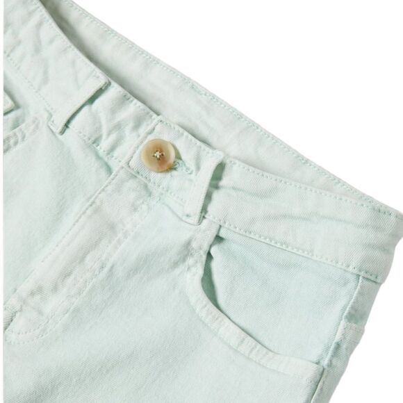 ZARA Kids | Light Turquoise | SOLID COLOR STRAIGHT SHORTS - Picture 4 of 6